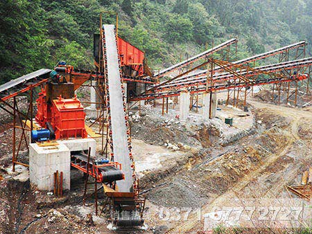 破碎石料的生产线都有什么设备组成？