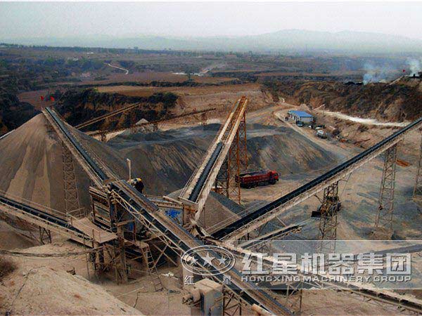 石灰石经过破碎、磨粉工艺过程的分析