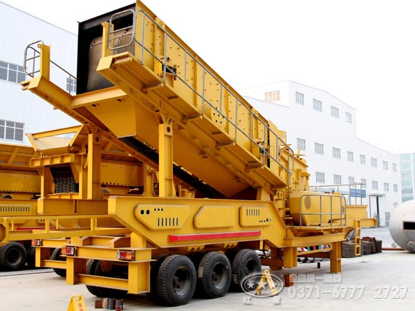 我公司移动式破碎站大量出口带动本地物流指数大幅上升