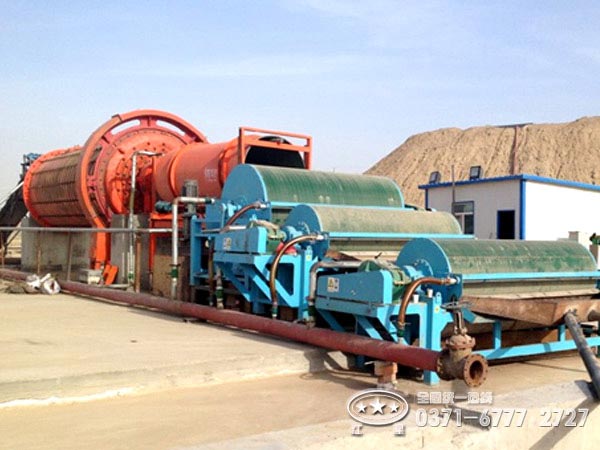 磁选生产线——磁选法、磁选设备、磁选工艺流程