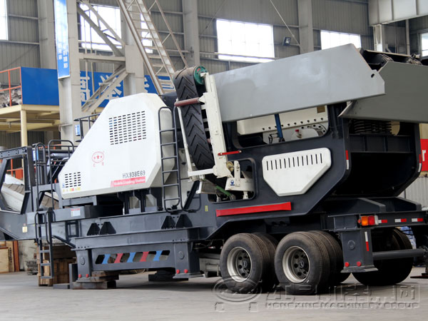 红星移动破碎机