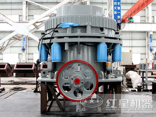 金矿石圆锥破碎机生产车间