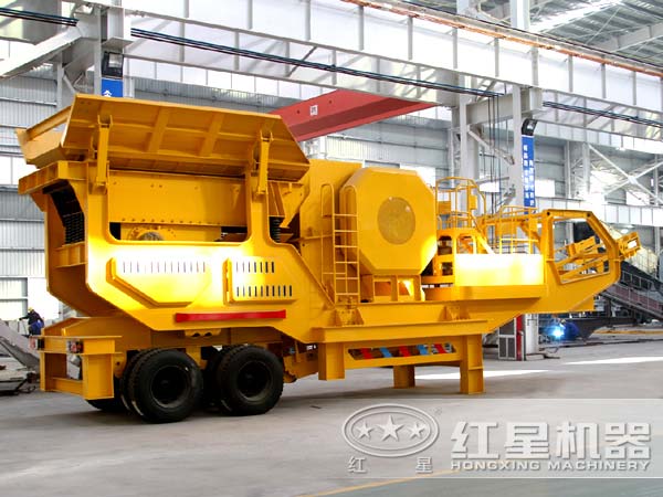 新型轮胎式移动破碎站市场售价多少钱一台？