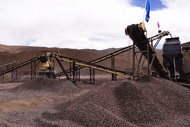 河南焦作尾矿石破碎生产线案例