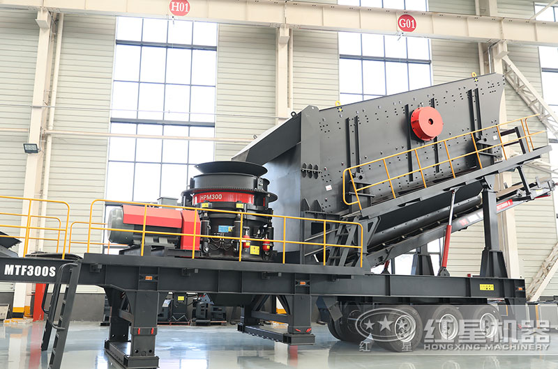 移动圆锥粉碎机图片