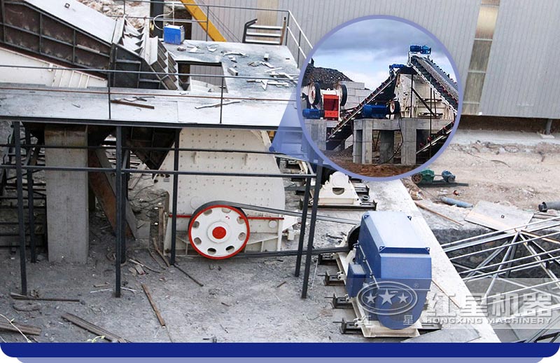 重锤破碎机应用现场