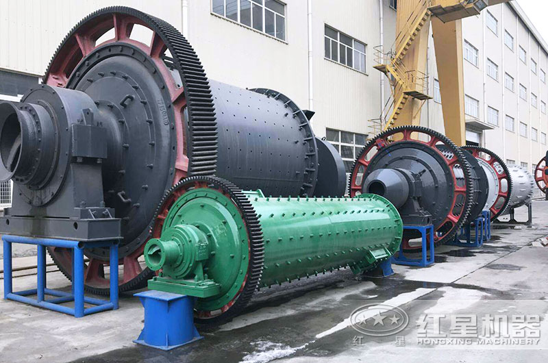 球磨机型号及尺寸大小表_工作原理
