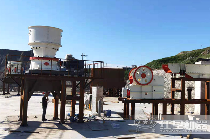 铁矿石破碎机成套设备价格多少？附生产线工艺流程图