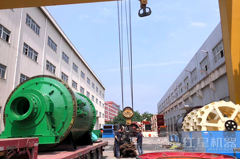 2.2*7.5m的球磨机厂家实拍