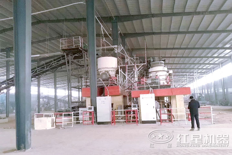 大型砂石厂选用2台圆锥破组合生产