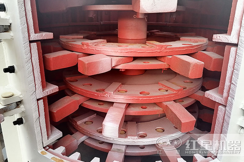 立式复合破碎机内部结构图