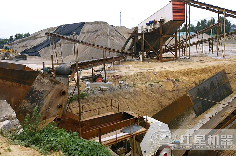 石灰石破碎生产线工艺流程