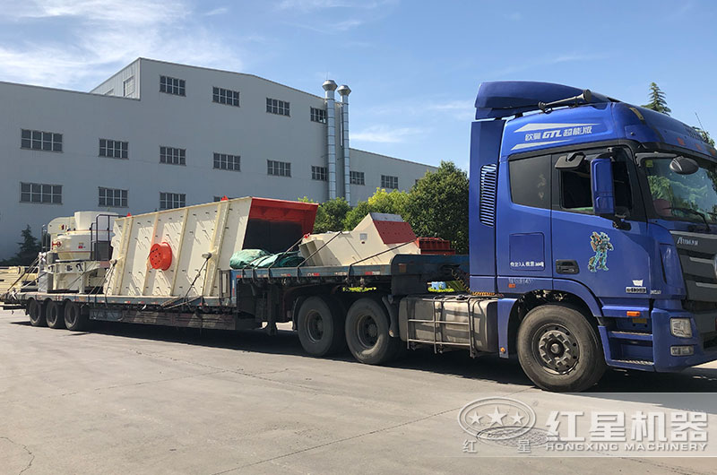 设备装车发货现场