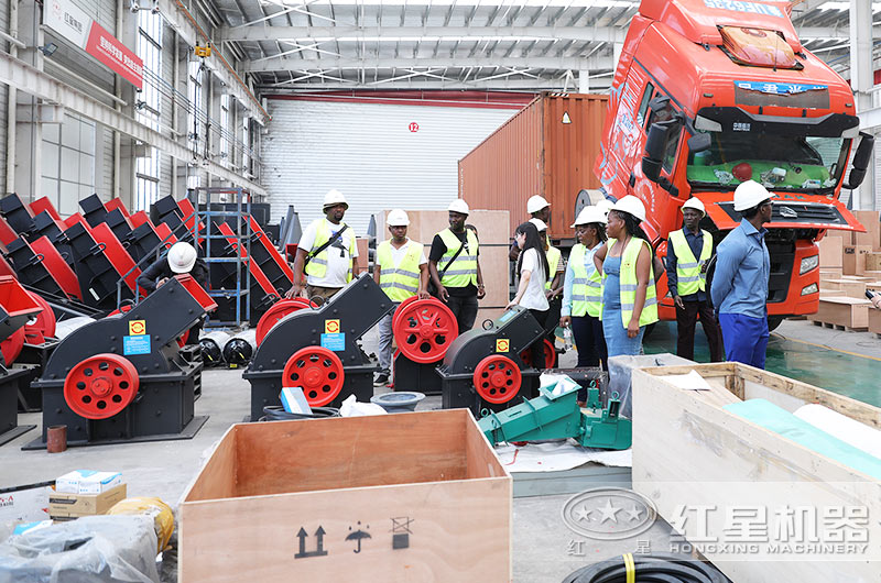 客户来厂考察设备