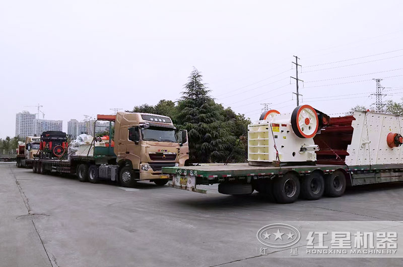 砂石生产线全套设备发货