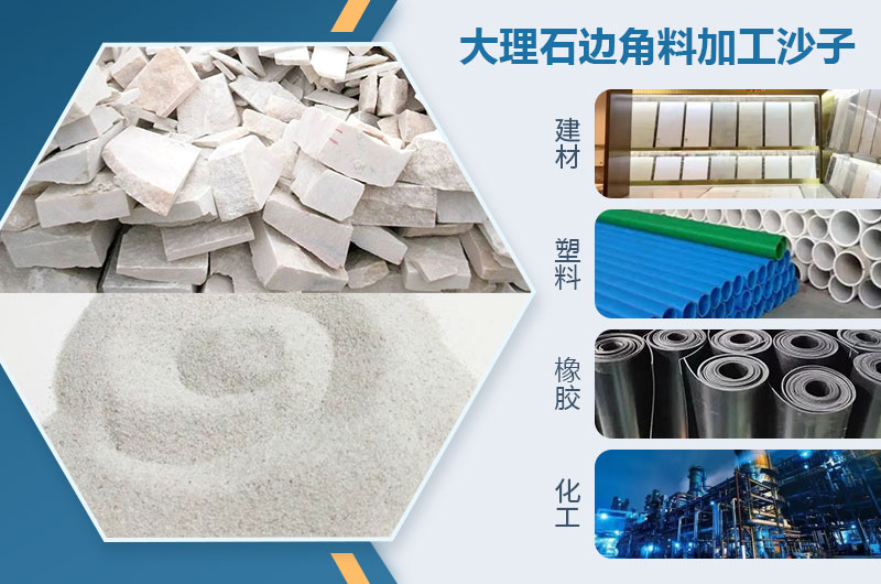 大理石边角料加工沙子