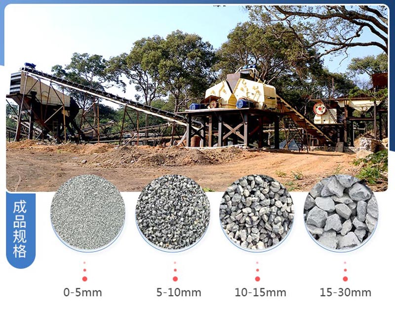 时产1200吨碎石生产线多少钱？提供方案及视频