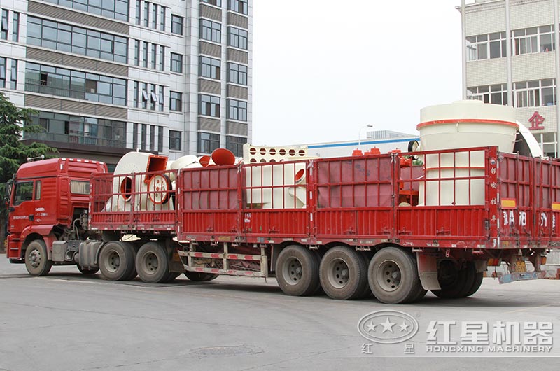 220v小型打石粉机器发货