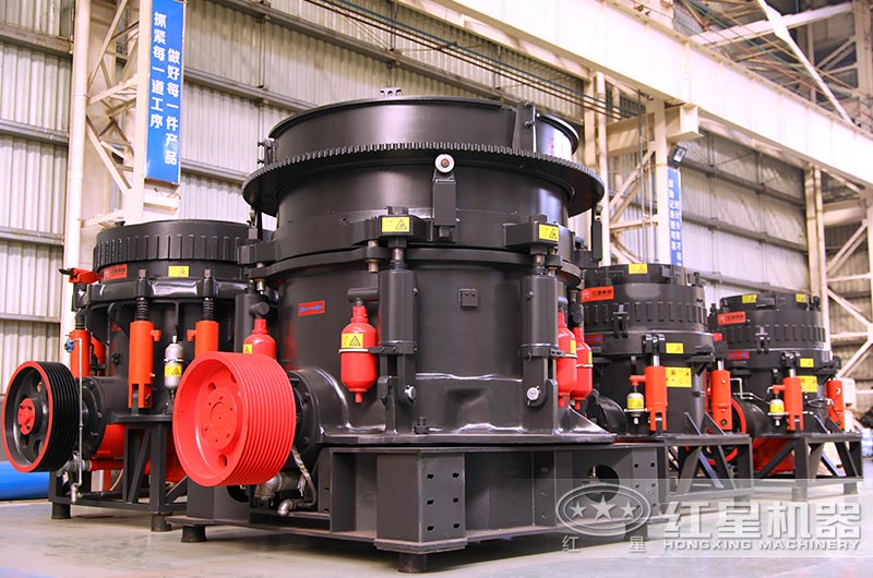 hp300圆锥破碎机每小时产多少吨？型号及参数说明