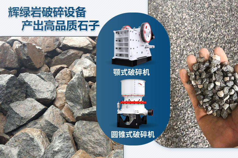 辉绿岩破碎可用的破碎机有哪些？价格多少？