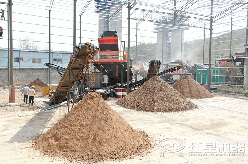 建筑垃圾处理成本多少钱一吨？用什么设备好？