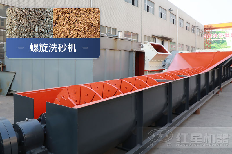 螺旋洗砂机优势有哪些，一台价格多少？附洗砂生产现场视频