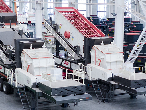 移动式建筑垃圾破碎站