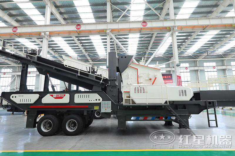 反击式移动破碎机图片