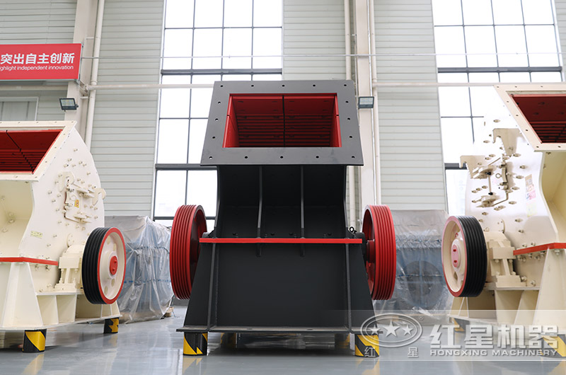 大口径重锤破碎机价格是多少？（大石头变成小石头颗粒）