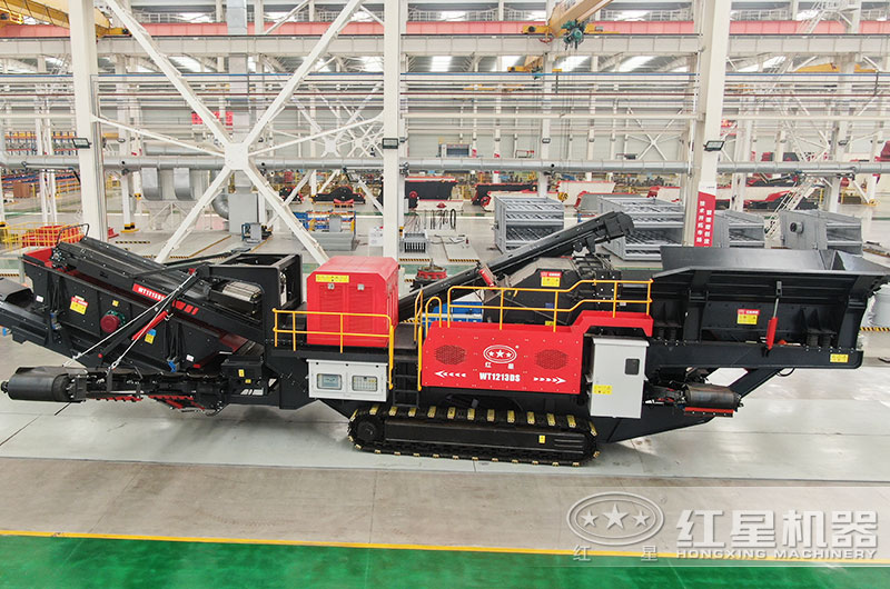 履带式制砂机工作原理及优缺点_一体式视频