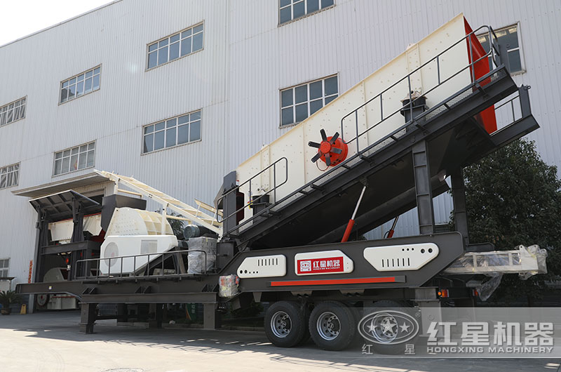 移动重锤式破碎机图片