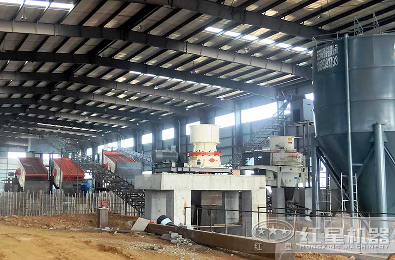 固定花岗岩破碎生产线