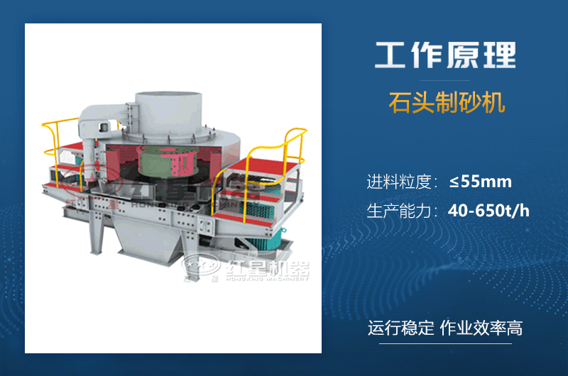 石头制砂机工作原理图