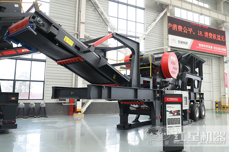 时产150吨移动破碎机配置参数_多少钱一台？