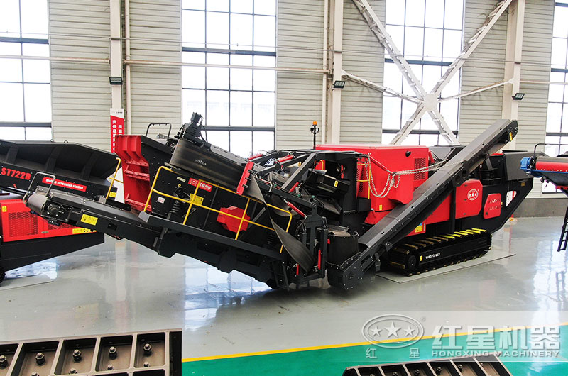 履带式移动破碎机图片