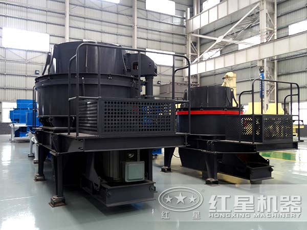 不同规格类型下的立轴冲击式破碎机