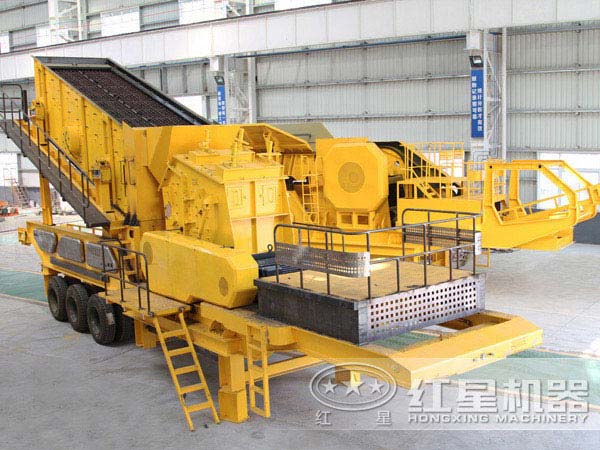 可灵活配置的移动破碎站