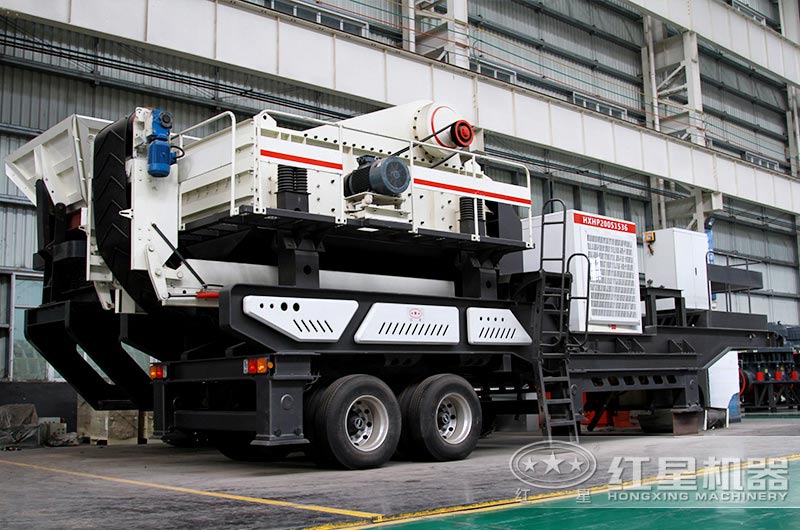 车载移动磕石机多少钱一台？