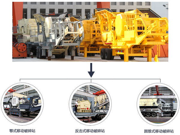 三种常用移动碎石机类型