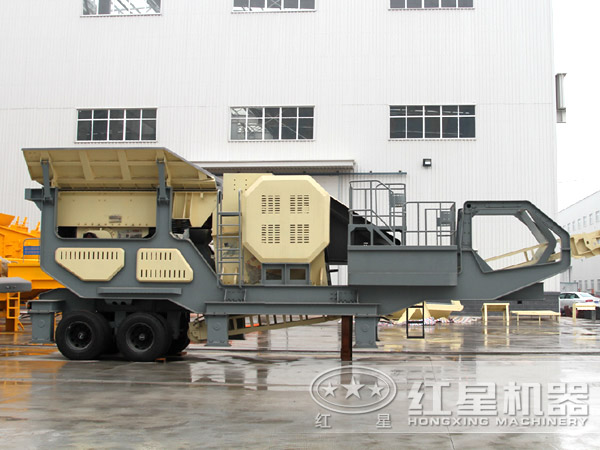 简易式移动破碎站投资少、见效快，你值得拥有