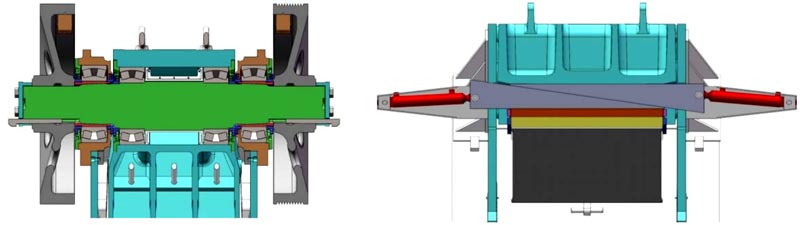鄂式碎石机机体构造