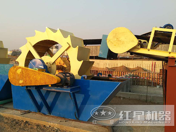 一小时洗100吨左右的石粉洗砂机型号有哪些？市价大概多少钱