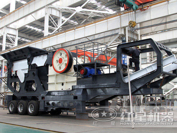 可移动石头粉碎机多少钱一台（时产100吨左右的）