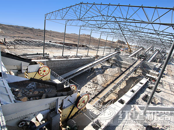 一套经济型时产300吨颚式碎石生产线设备配置方案，拿走不谢