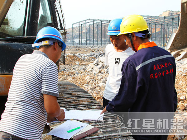 红星工程师现场指导客户