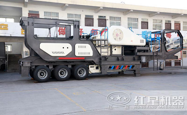 时产200吨移动碎石破碎机多少钱一台（附现场视频）