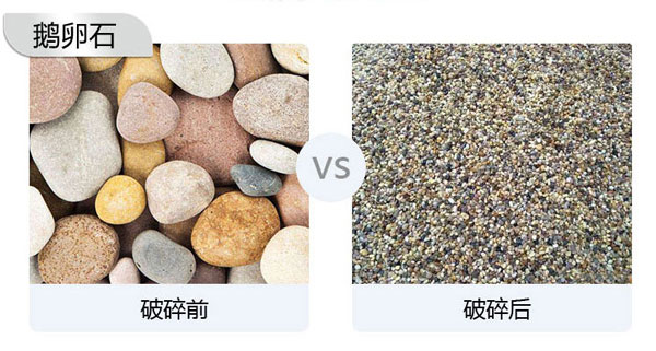 鹅卵石破碎能做石子吗？会用到哪些设备？