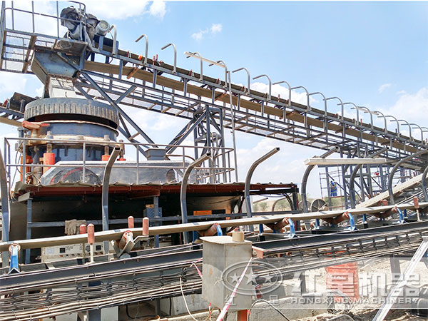 加工13石子现场