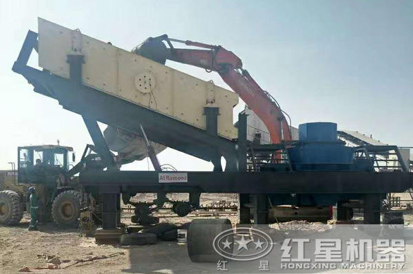 投资一部柴油移动车载打沙机要花多少钱