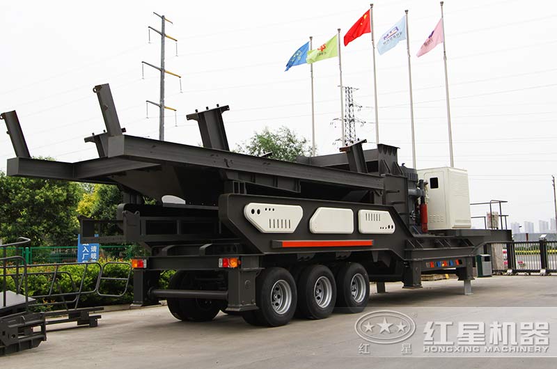 用于石子加工的移动破碎工作站多少钱？